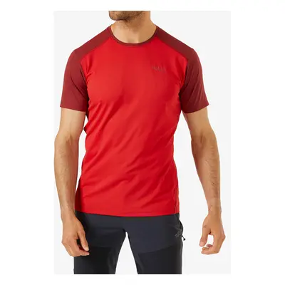 Termoaktivní tričko Rab Force Tee - ascent red/oxblood red