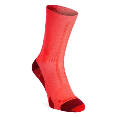 Běžecké ponožky X-Socks Trail Run Discover Crew - fluo red/namib red