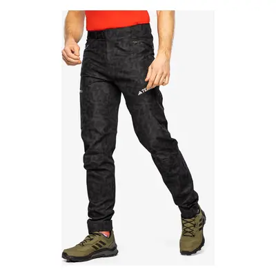 Kalhoty s membránou adidas TERREX Techrock Primeknit RAIN.RDY Pants - black