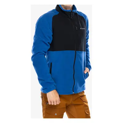 Mikina bez kapuce Columbia Sage Peak Full Zip Fleece - mountain blue/black