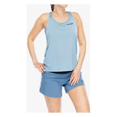 Běžecké tričko dámské Inov-8 Performance Vest - blue grey/slate