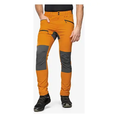 Trekové kalhoty Haglofs Mid Slim Pant - desert yellow/magnetite