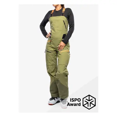 Skialpové kalhoty dámské Ortovox 3L Deep Shell Bib Pants - wild herbs