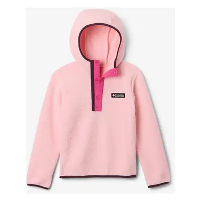 Dětská mikina Columbia Helvetia Hoodie - satin pink/pink ice