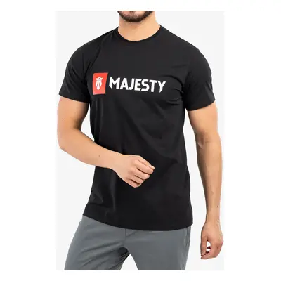 Bavlněné tričko Majesty Logo - black