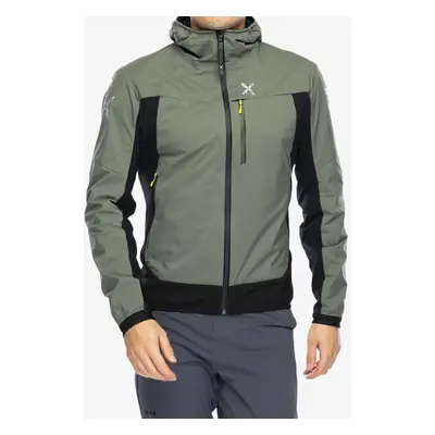 Softshellová bunda Montura Air Action Hybrid Jacket - sage green/lime green