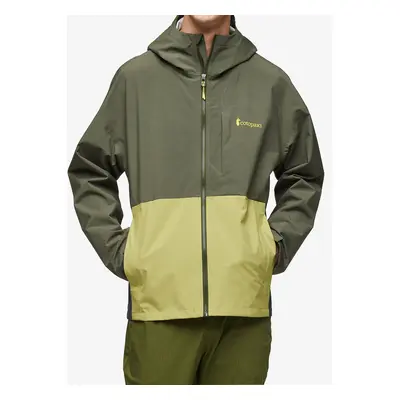 Bunda do deště Cotopaxi Cielo Rain Jacket - fatigue/lemongrass