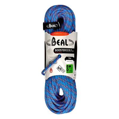 Lezecké lano Beal Booster III 9,7 mm 70m Unicore Dry Cover - blue