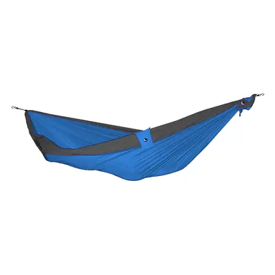 Turistická houpací síť Ticket To The Moon Hammock Double - aqua/dark grey