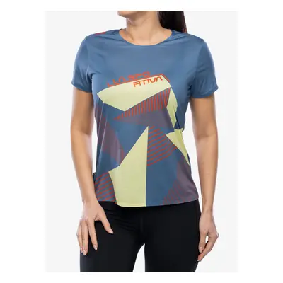 Dámské lezecké triko La Sportiva Comp T-Shirt - moonlight/zest