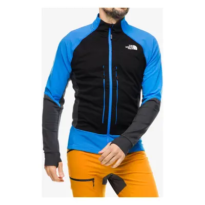 Bunda na skialpinismus The North Face Dawn Turn Softshell Fz - black/optic blue