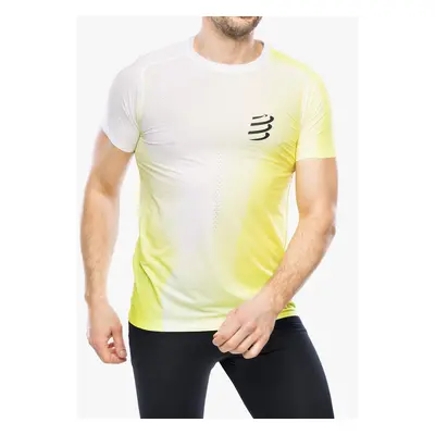 Běžecké tričko Compressport Performance S/S T-Shirt - safe yellow