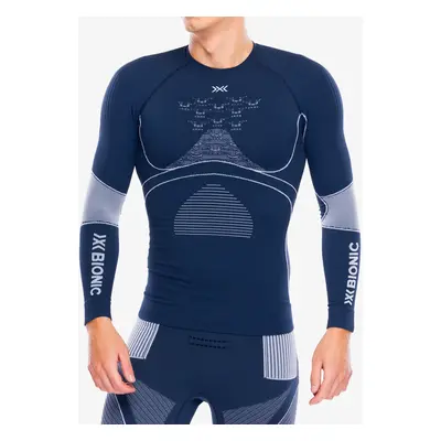 Funkční mikina X-Bionic Energy Accumulator 4.0 Shirt Round Neck - marine/optical white