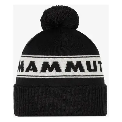 Zimní čepice Mammut Peaks Beanie - blk/white