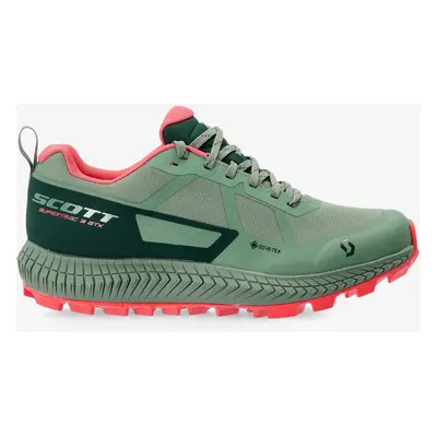 Dámské trailové boty SCOTT SCO Supertrac GTX - frost green/coral pink