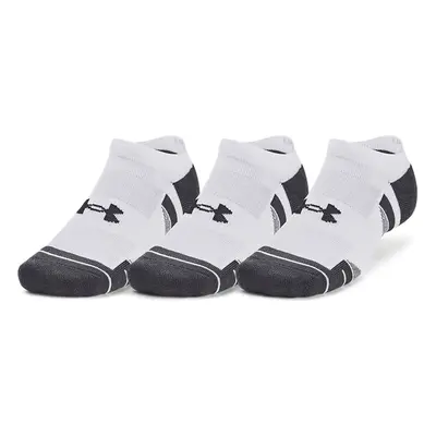 Ponožky Under Armour UA Performance Tech 3-Pack No Show - white/white/jet gray