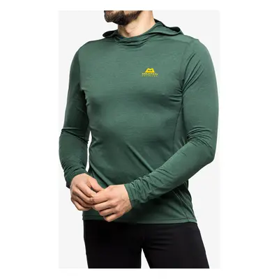 Tričko s dlouhým rukávem Mountain Equipment Glace Hooded Top - fern