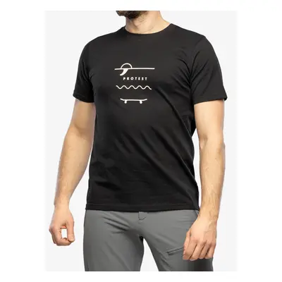 Bavlněné tričko Protest Prtahaird T-Shirt - true black