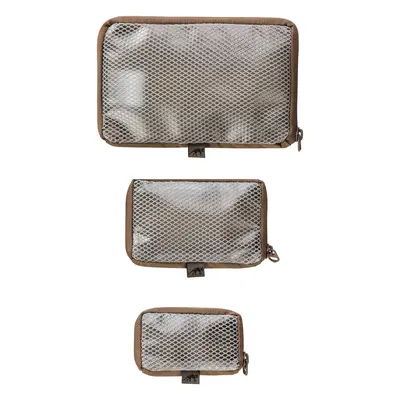 Kapsa Tasmanian Tiger Mesh Pouch Set VL - coyote brown