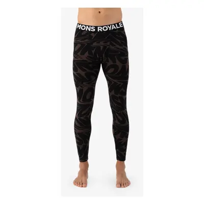 Termolegíny Mons Royale Cascade Merino Flex Legging - signal lost cedar