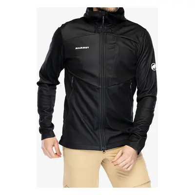 Softshellová bunda Mammut Ultimate VII SO Hooded Jacket - black