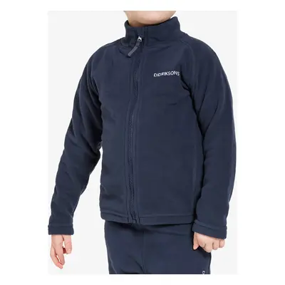 Dětská mikina Didriksons Monte Full Zip - navy