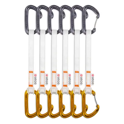 Lezecké expresky Ocun Hawk QD Wire Bio-Dyn-Ring mm cm 6-pack - orange