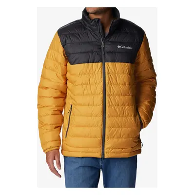 Zateplená bunda Columbia Powder Lite Jacket - raw honey/shark