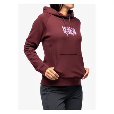 Dámská mikina s kapucí Helly Hansen F2F Organic Cotton Hoodie - hickory