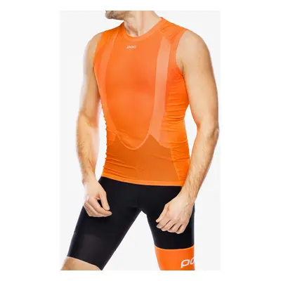 Rychleschnoucí triko POC Essential Layer Vest - zink orange