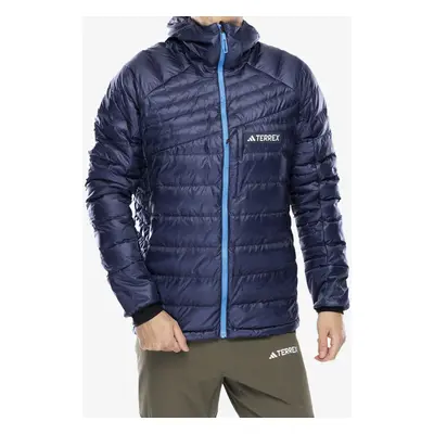 Péřová bunda adidas TERREX Xperior COLD.RDY Down Hooded Jkt - shadow navy