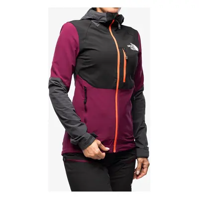 Softshellová bunda dámská The North Face Dawn Turn Hybrid Softshell Jacket - berry/grey