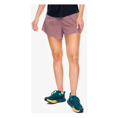 Dámské běžecké kraťasy Hoka Glide Short - smokey quartz