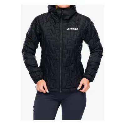 Zateplená bunda dámská adidas TERREX Xperior PrimaLoft Loose Fill Insulated Hooded Jkt - black