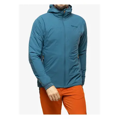 Zateplená bunda Marmot Novus LT Hybrid Hoody - dusty teal