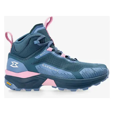 Turistické boty dámské Garmont 9.81 Engage Mid GTX - corsair blue/lavender rose