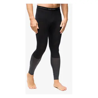 Termolegíny Icebreaker ZoneKnit Leggings - black/jet