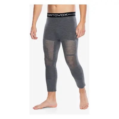 Termolegíny Ortovox Merino Thermovent Short Pants - dark grey blend