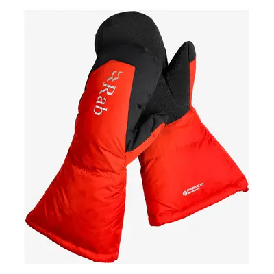 Zimní rukavice Rab Endurance Down Mitt - fiery red