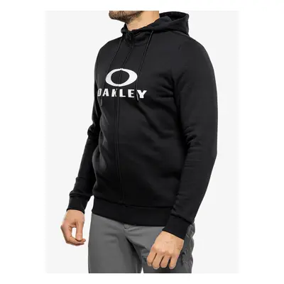 Mikina s kapucí Oakley Bark Fz Hoodie 2.0 - black/white