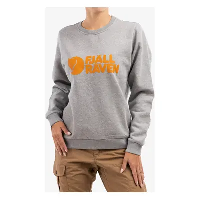 Dámská mikina Fjallraven Logo Sweater - grey melange