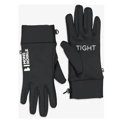 Rukavice Mons Royale Elevation Wool Fleece Gloves - black