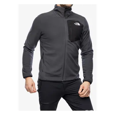 Rozepínací mikina The North Face Experit Grid Fleece - asphalt grey/tnf black