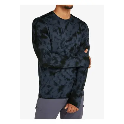 Mikina bez kapuce Icebreaker Merino Tech Lite LS Tee Cloud Dye - graphite/black/cd