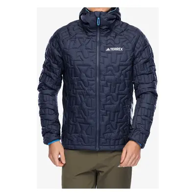 Zateplená bunda adidas TERREX Xperior PrimaLoft Loose Fill Insulated Hooded Jkt - shadow navy