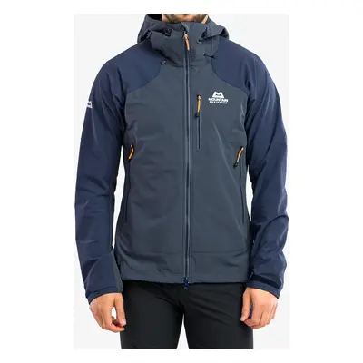 Softshellová bunda Mountain Equipment Frontier Hooded Jacket - ombre blue/cosmos