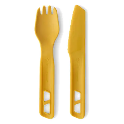 Jídelní příbor Sea to Summit Passage Cutlery Set 2P - yellow