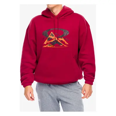 Mikina s kapucí Oakley Summit Peak Hoodie - iron red