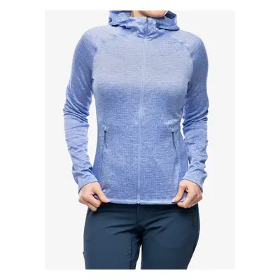 Dámská mikina Odlo Tencia Mid Layer Hoody Full Zip - persian jewel melange