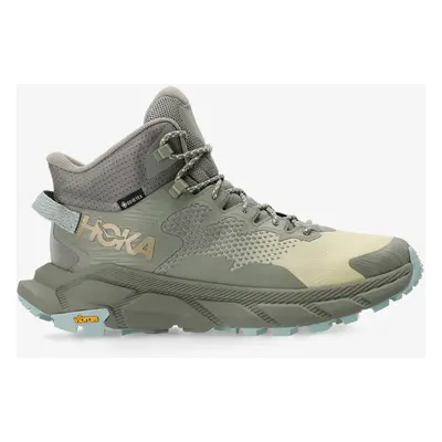 Turistické boty Hoka Trail Code GTX - olive haze/celery root